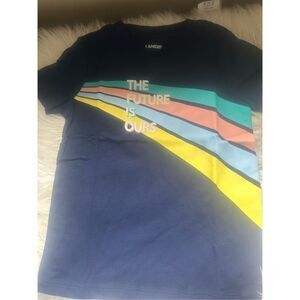 Lands end graphic T shirt boys size XS 4-5
